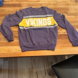 Vikings Women's Purple Crew Neck Sweater